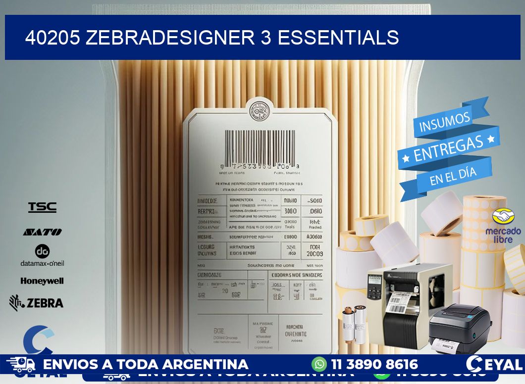 40205 ZebraDesigner 3 Essentials