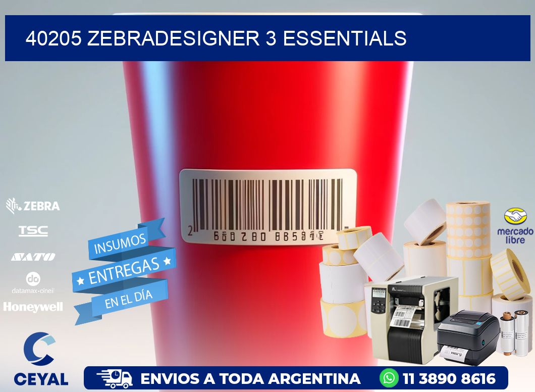 40205 ZebraDesigner 3 Essentials