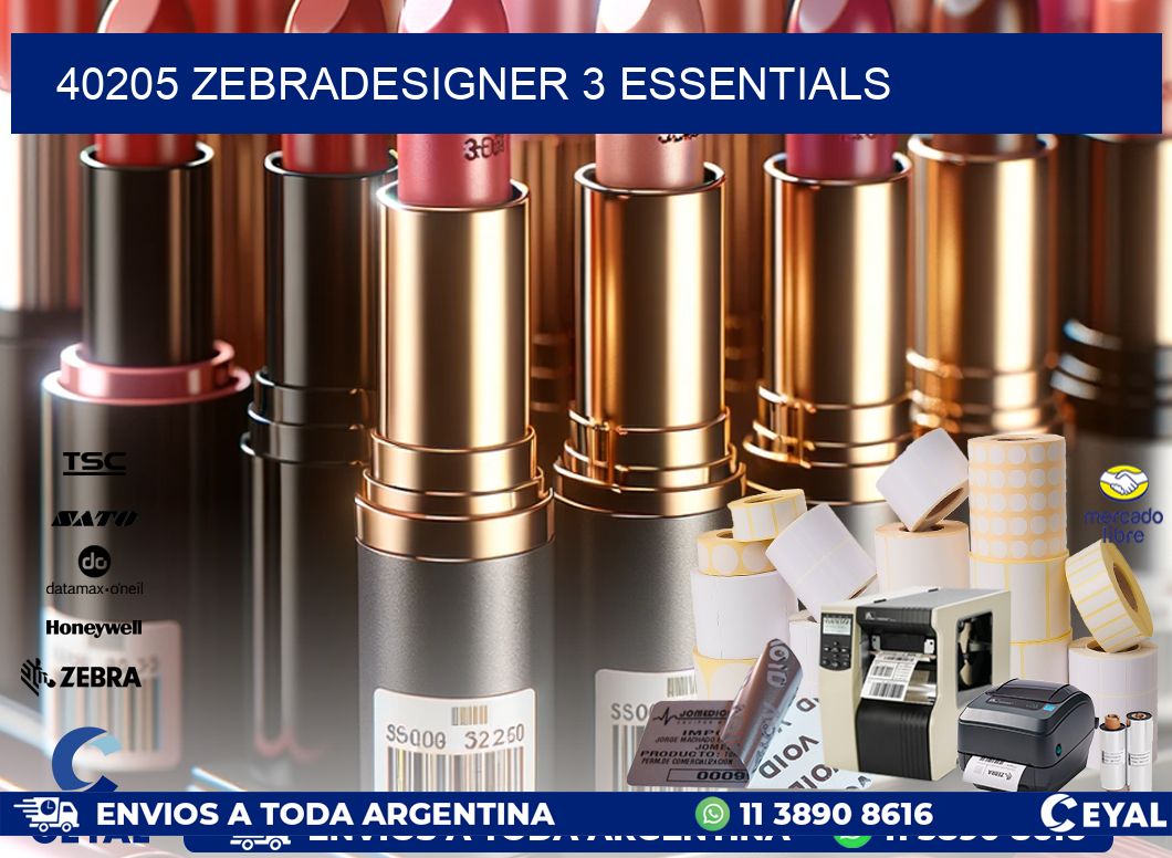 40205 ZebraDesigner 3 Essentials