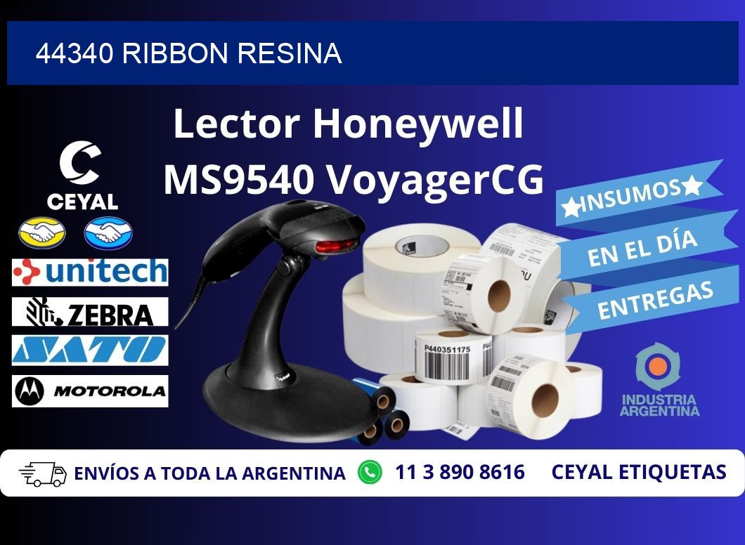 44340 Ribbon resina