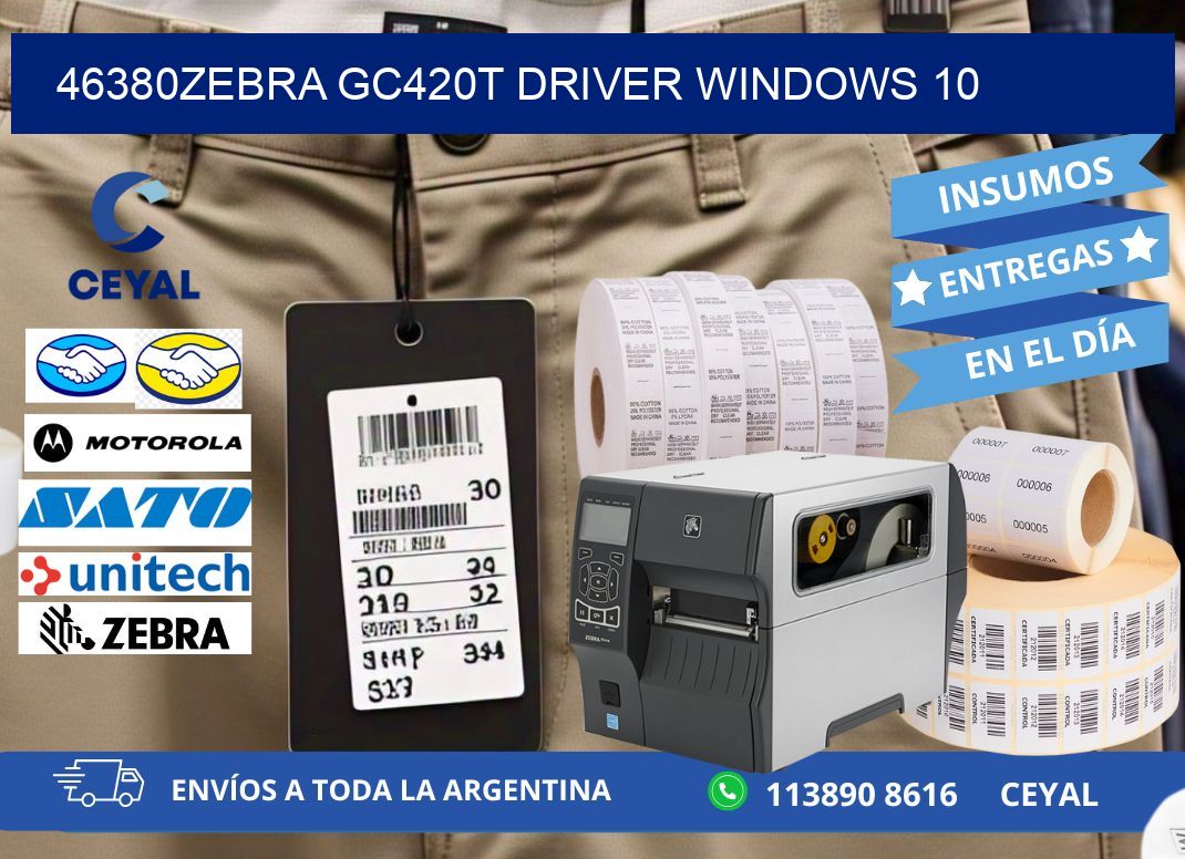 46380Zebra GC420t driver Windows 10