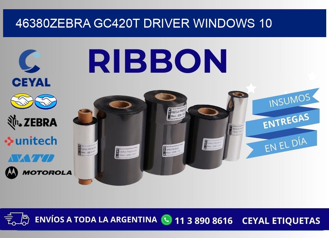 46380Zebra GC420t driver Windows 10
