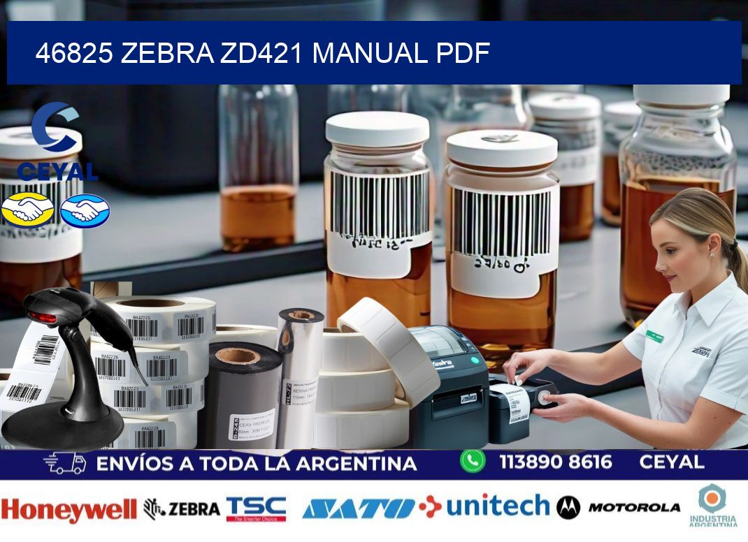 46825 Zebra ZD421 manual PDF