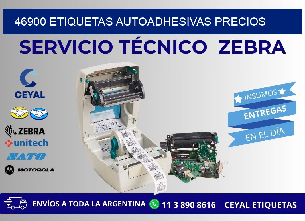 46900 Etiquetas autoadhesivas precios