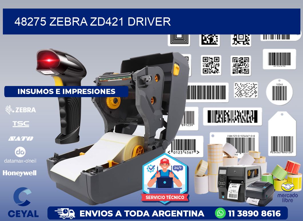 48275 Zebra ZD421 driver