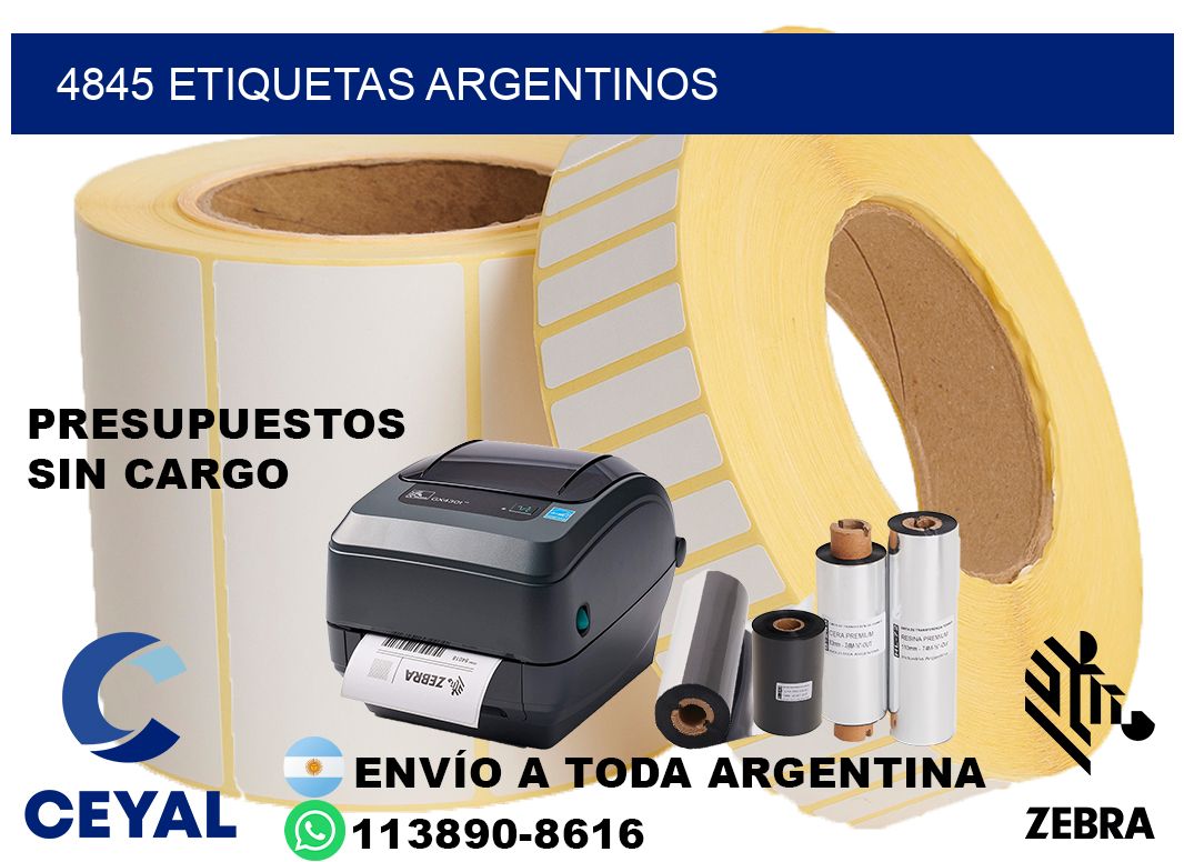 4845 Etiquetas argentinos