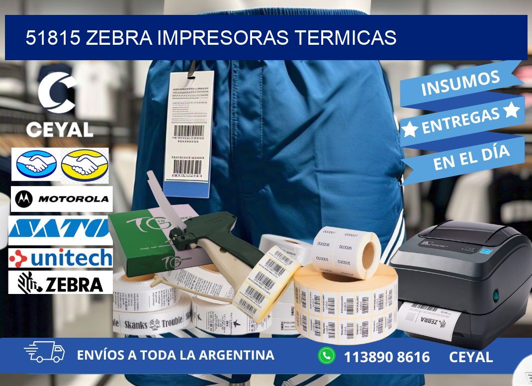 51815 Zebra impresoras termicas