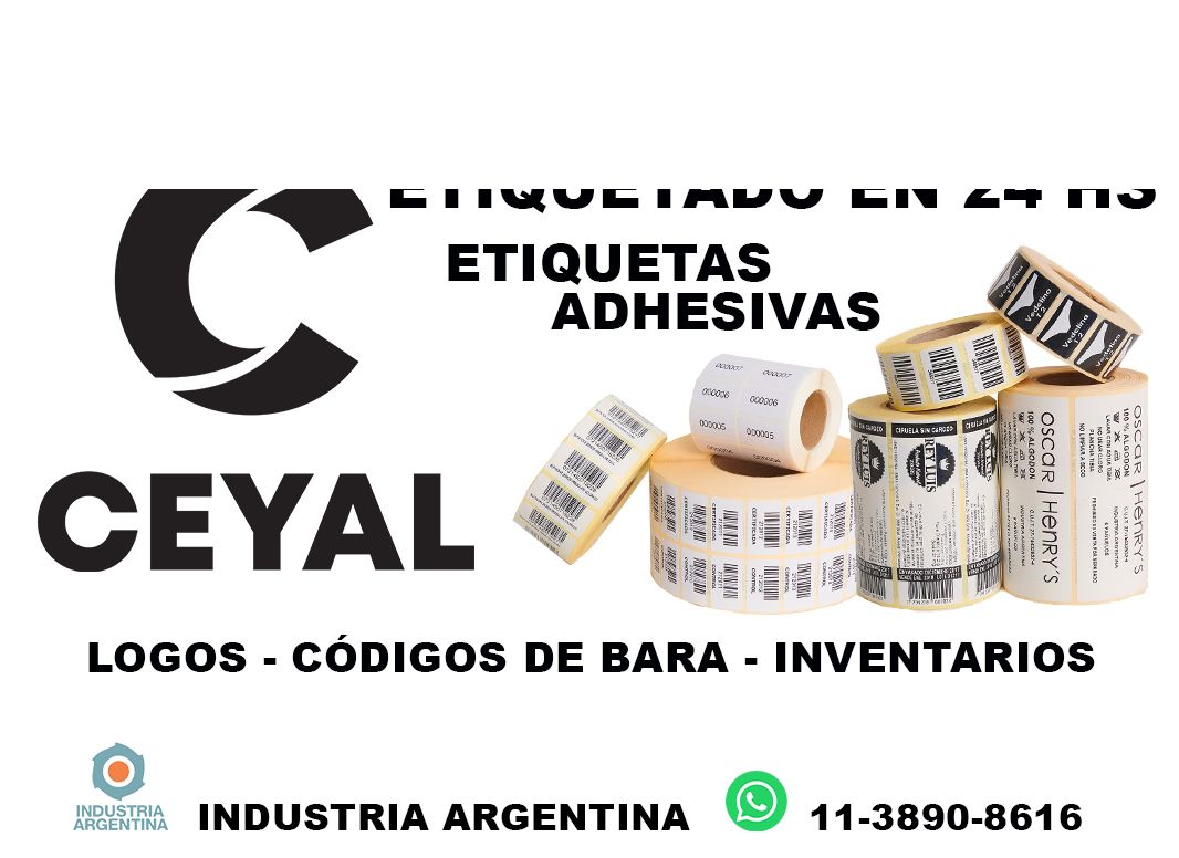 56190 Etiquetas de poliamida resistente al lavado