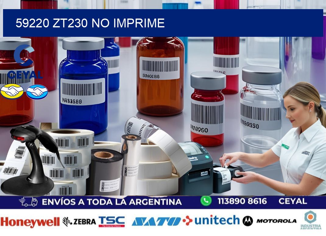 59220 ZT230 no imprime