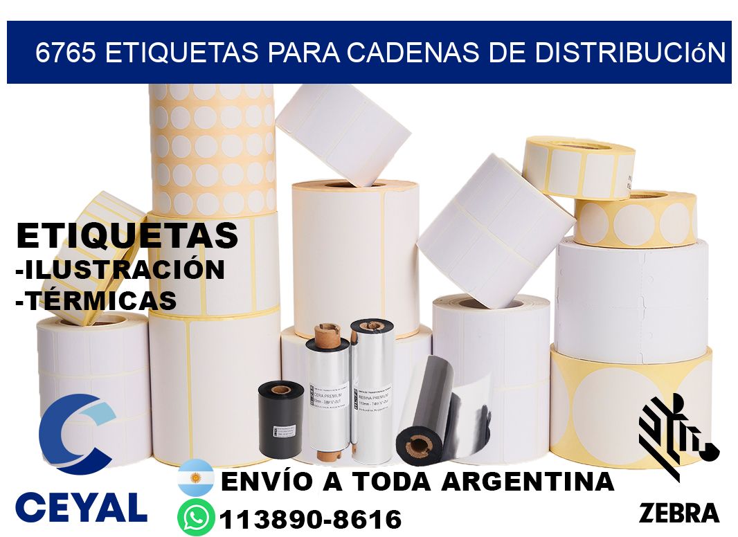 6765 Etiquetas para cadenas de distribución