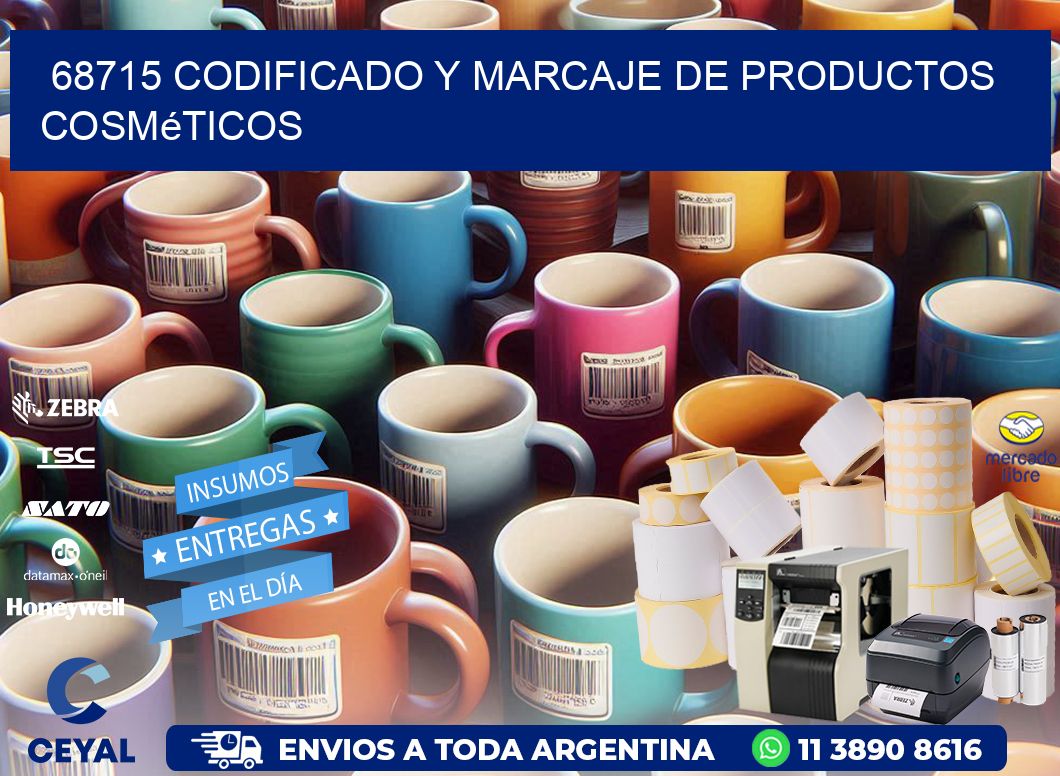 68715 codificado y marcaje de productos cosméticos