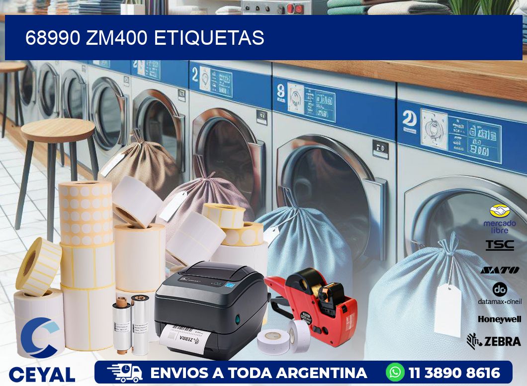 68990 ZM400 etiquetas