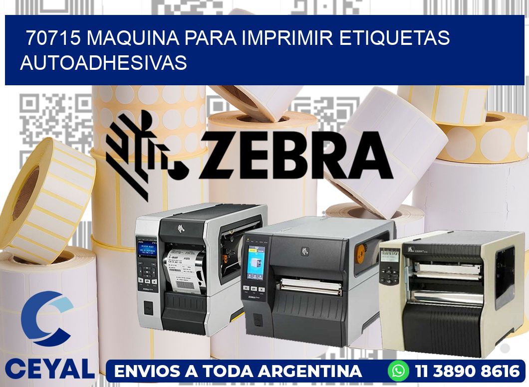 70715 maquina para imprimir etiquetas autoadhesivas
