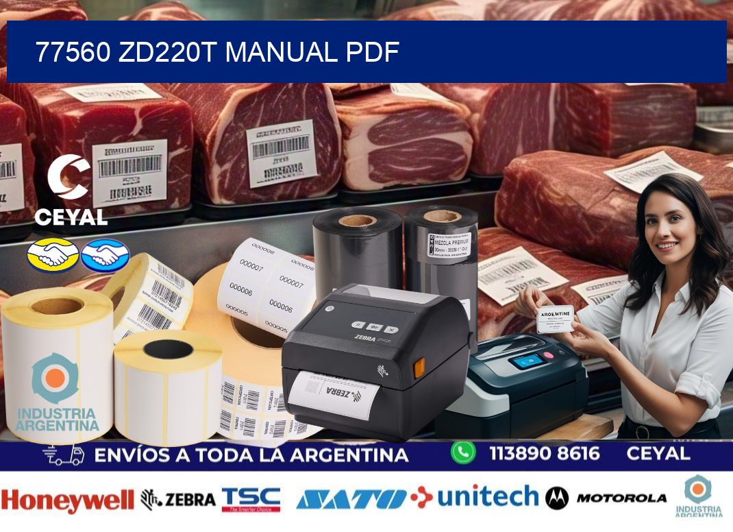 77560 ZD220t manual PDF