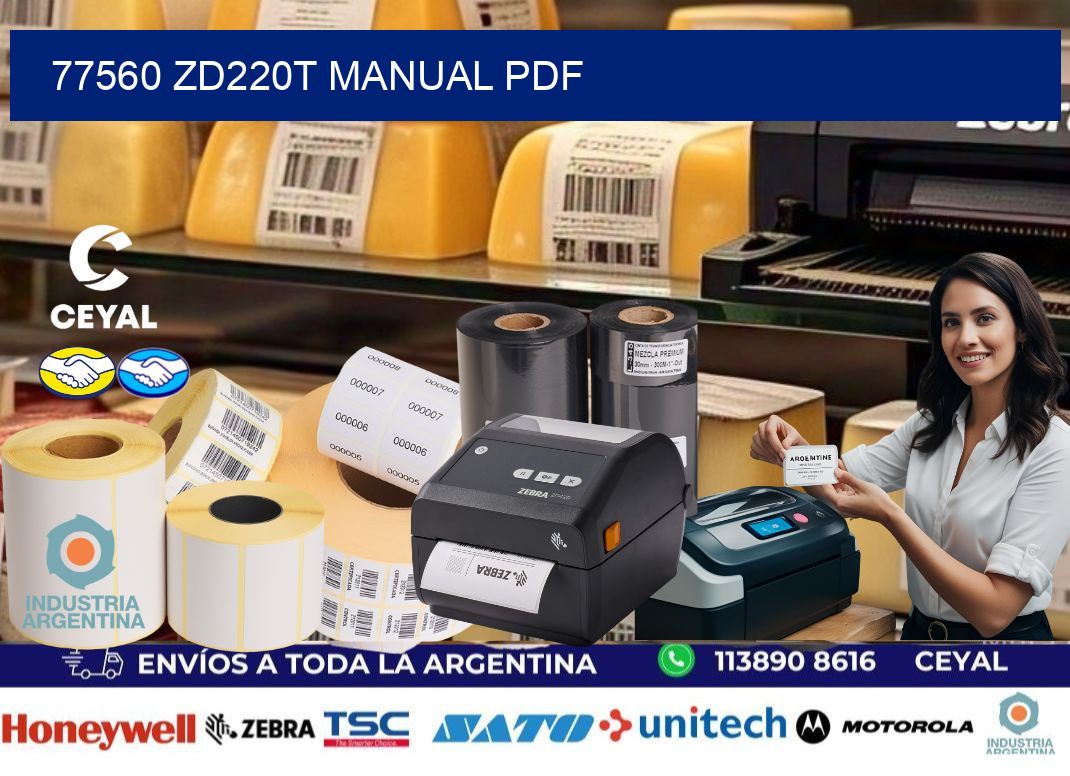 77560 ZD220t manual PDF