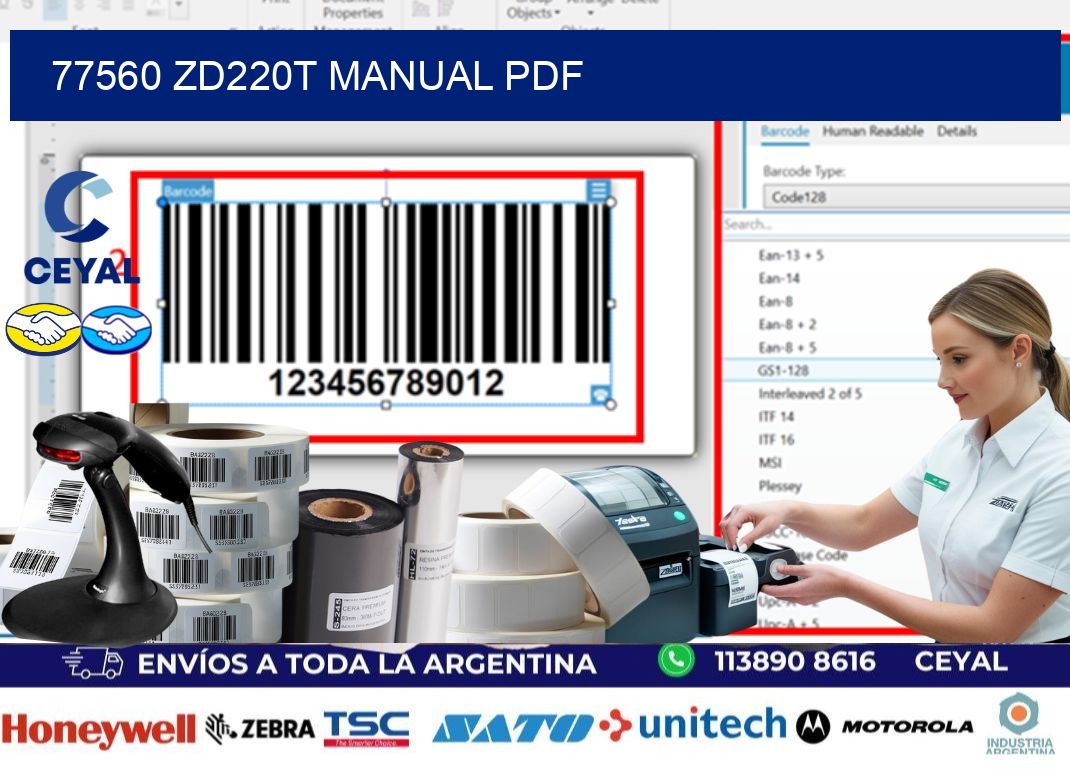 77560 ZD220t manual PDF