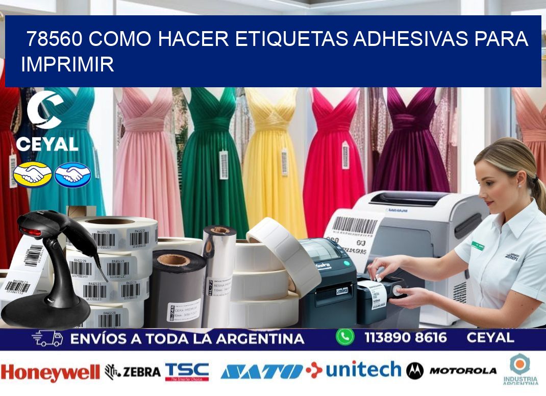 78560 Como hacer etiquetas adhesivas para imprimir