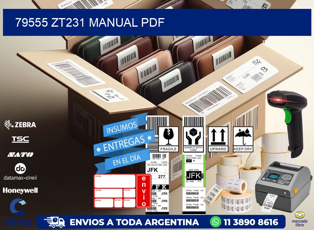 79555 ZT231 manual PDF