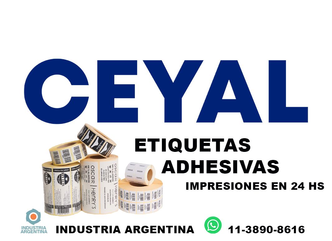 89310 Etiquetas adhesivas ean13 textil