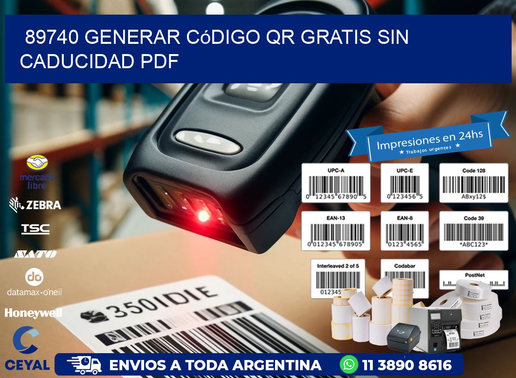 89740 Generar código QR gratis sin caducidad PDF