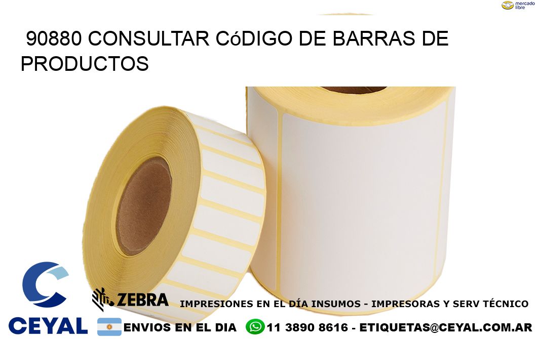 90880 Consultar código de barras de productos