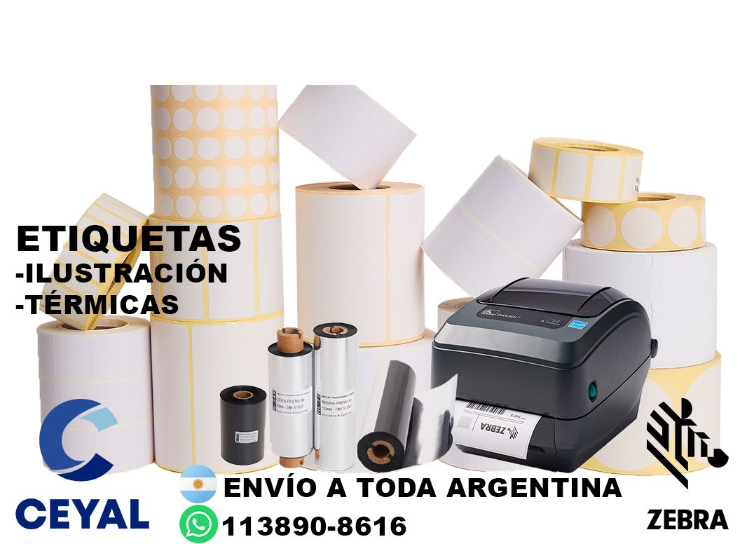 etiquetas personalizada para zebra 70 x 79