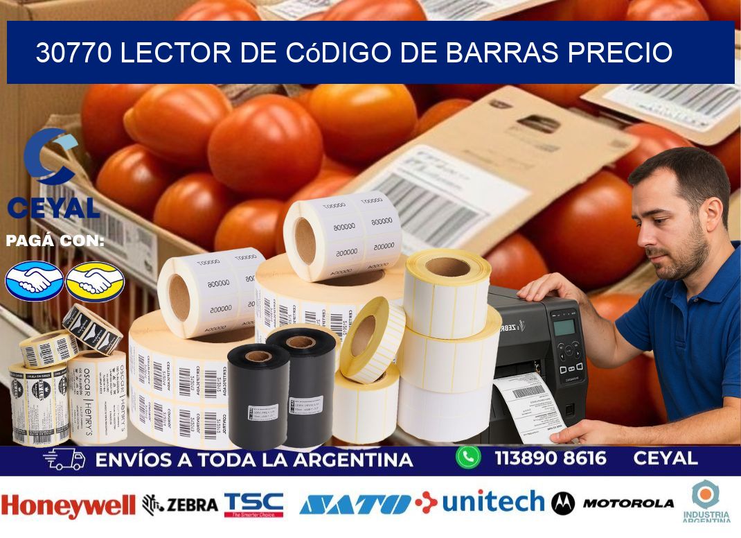 30770 Lector de código de barras precio
