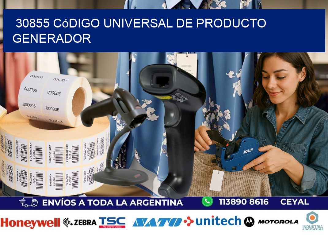 30855 Código universal de producto generador