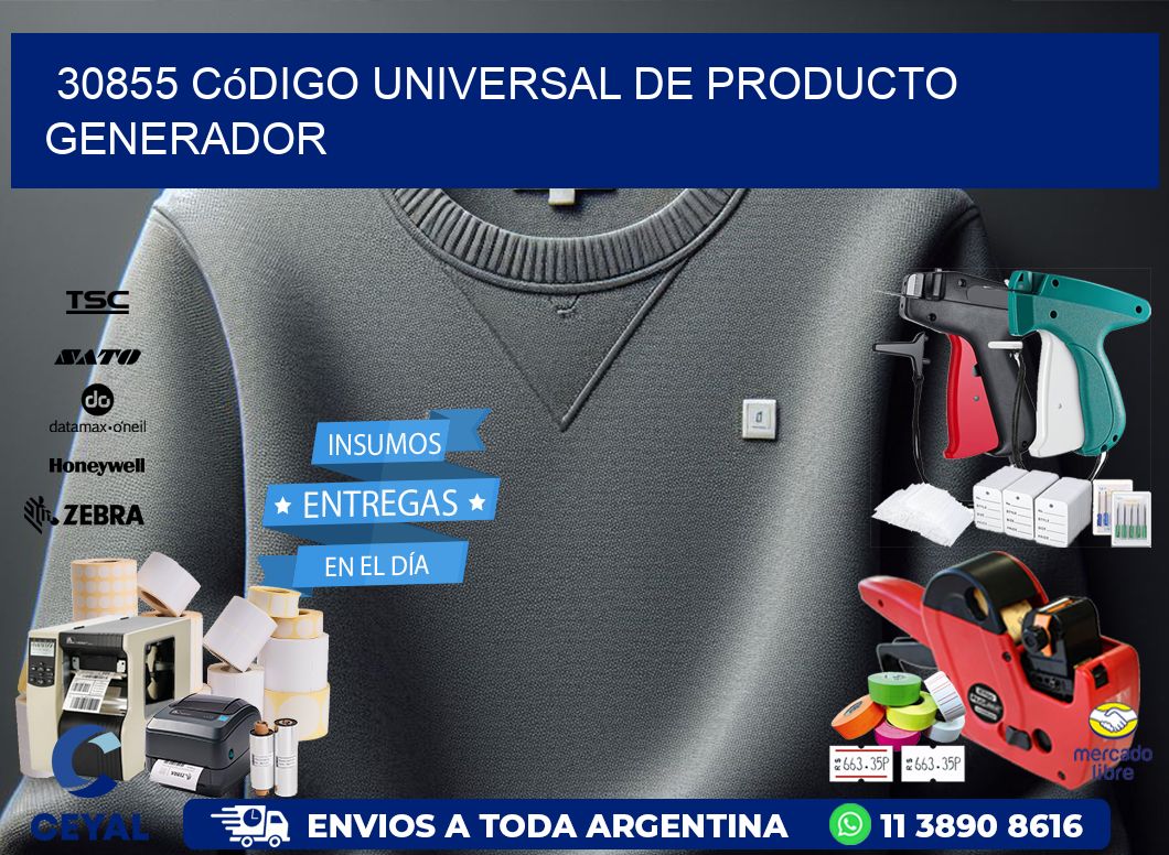 30855 Código universal de producto generador
