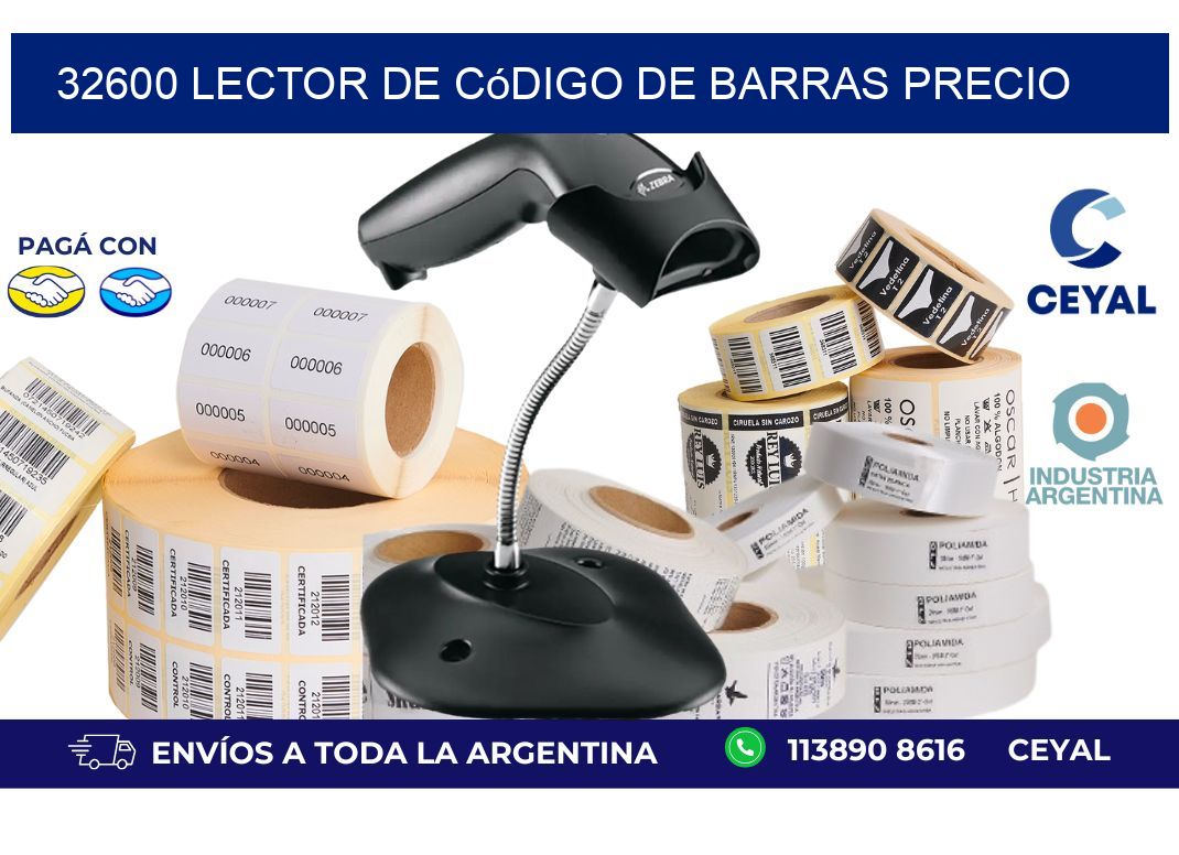32600 Lector de código de barras precio