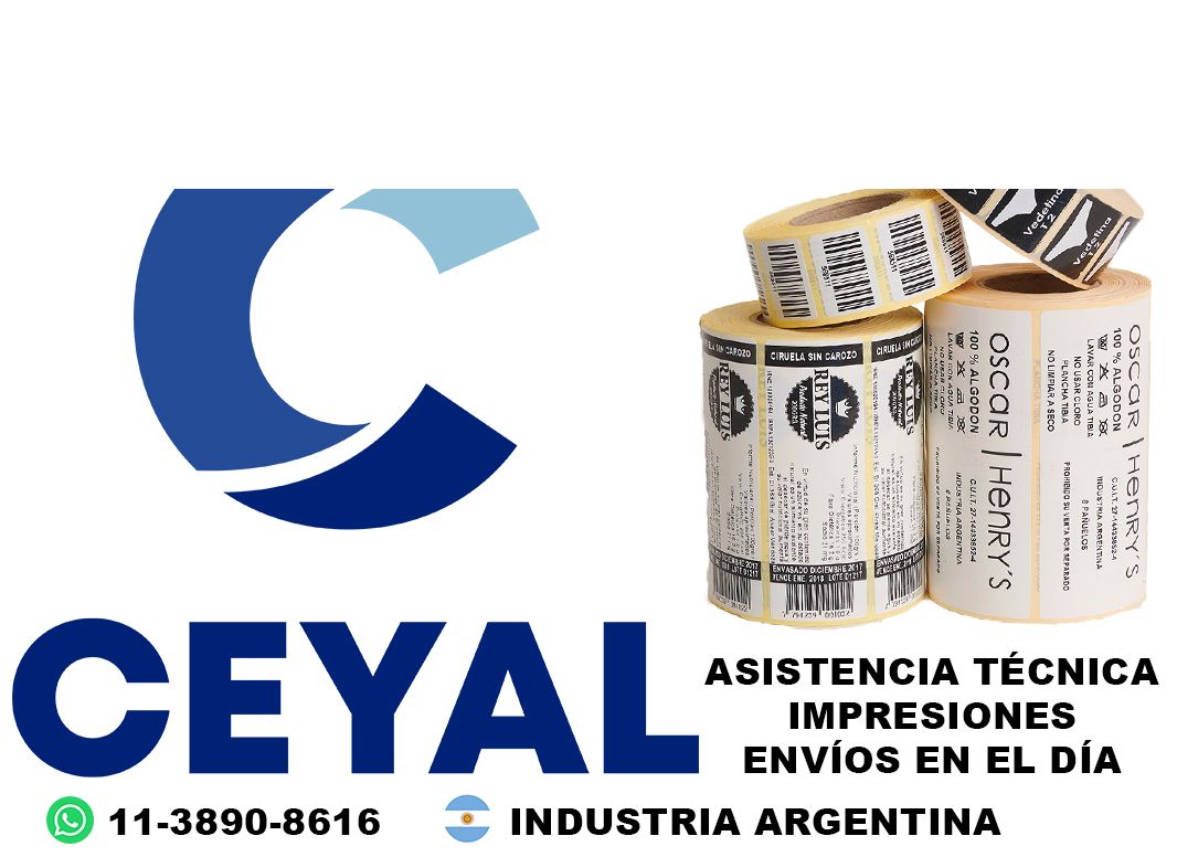 3800 impresora de etiquetas térmicas para ropa