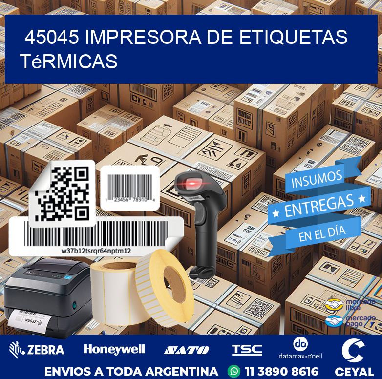 45045 Impresora de etiquetas térmicas