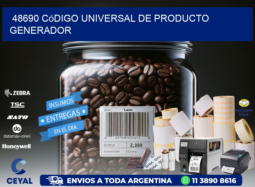 48690 Código universal de producto generador