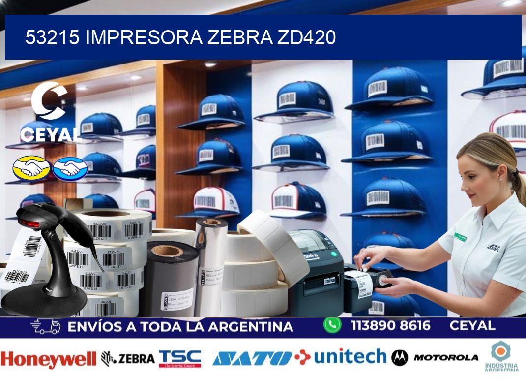 53215 Impresora Zebra ZD420