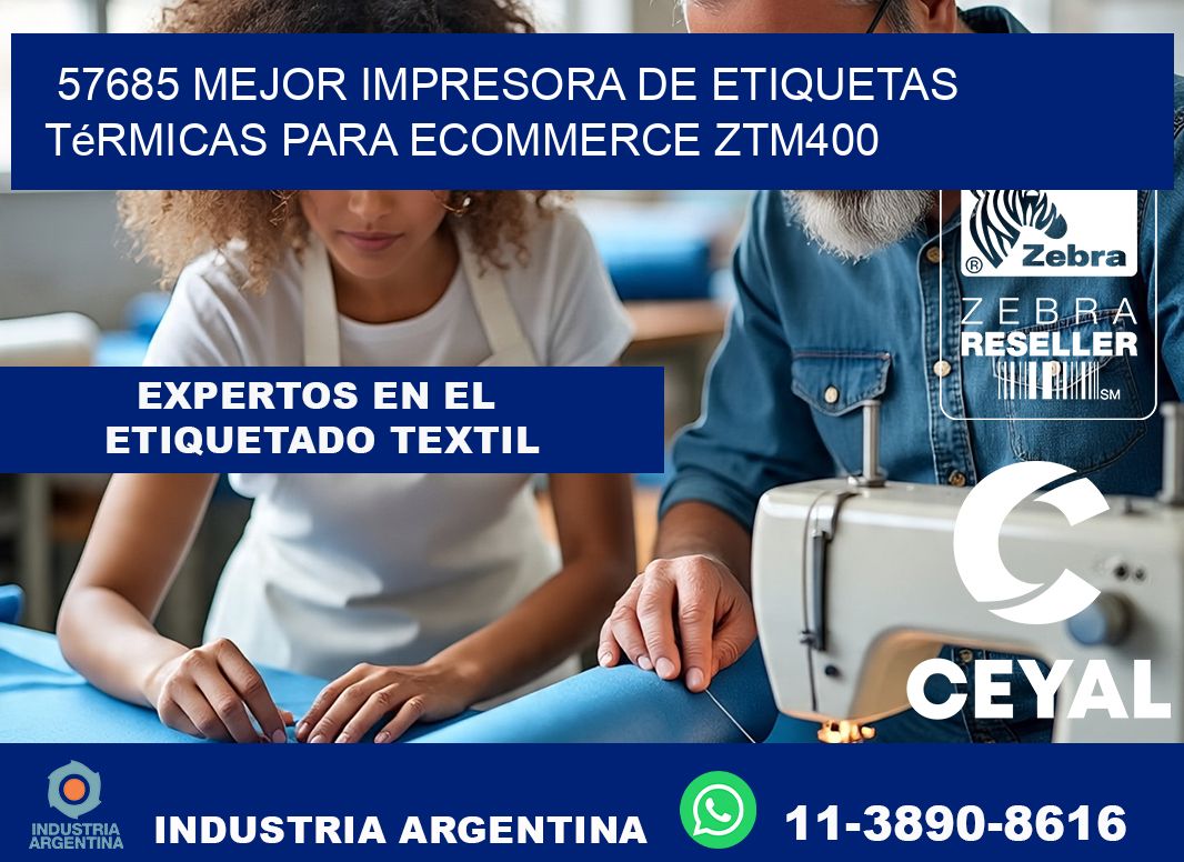 57685 mejor impresora de etiquetas térmicas para ecommerce ZTM400