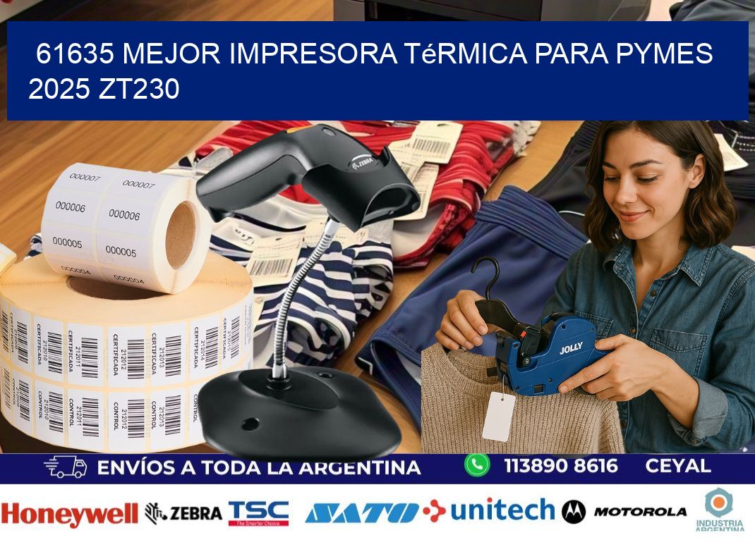 61635 mejor impresora térmica para pymes 2025 ZT230