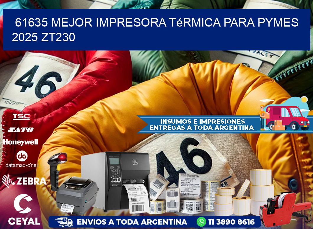 61635 mejor impresora térmica para pymes 2025 ZT230