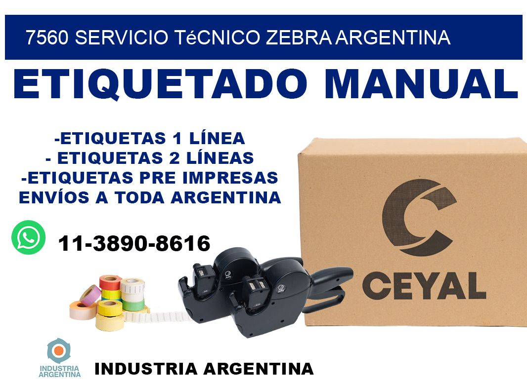 7560 servicio técnico zebra argentina