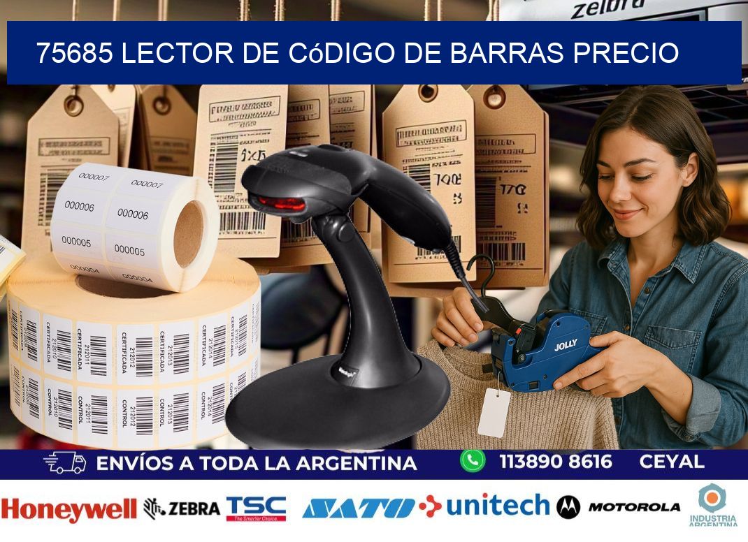 75685 Lector de código de barras precio
