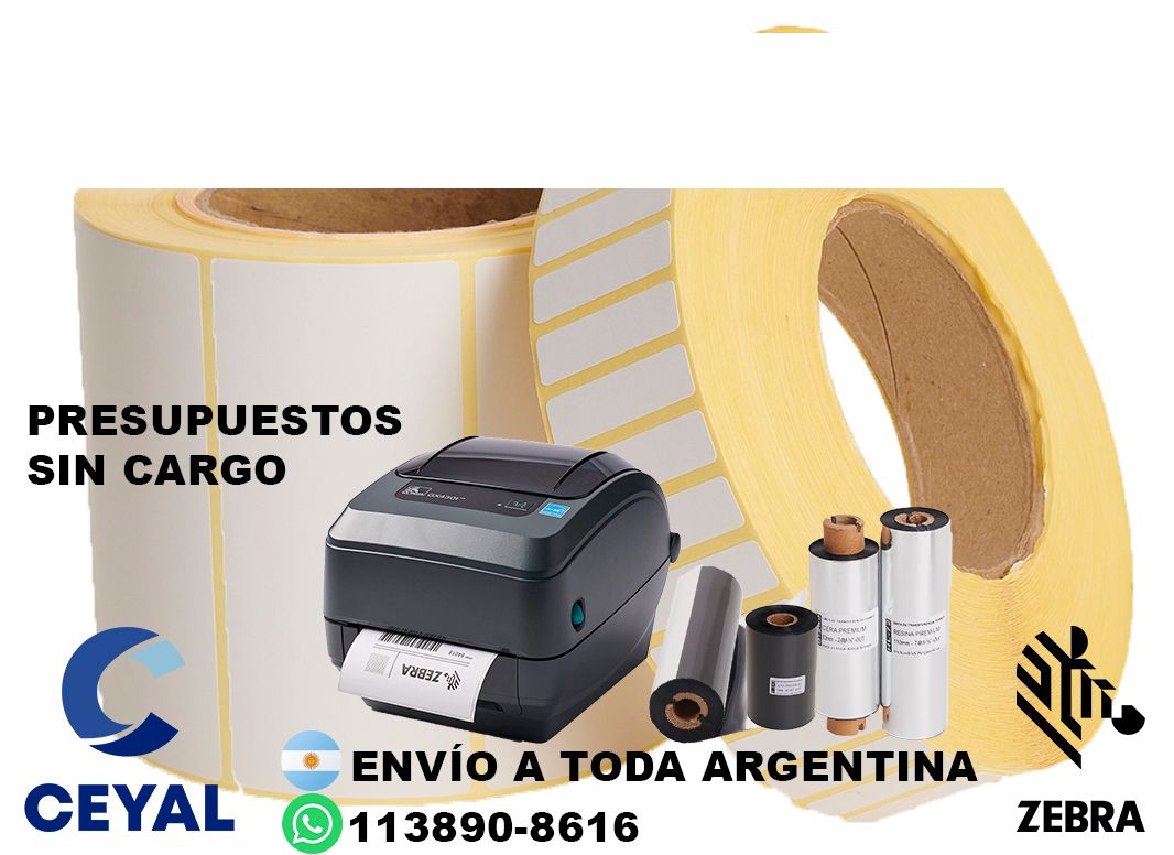 81405 Etiqueta térmica adhesiva para Alimentos
