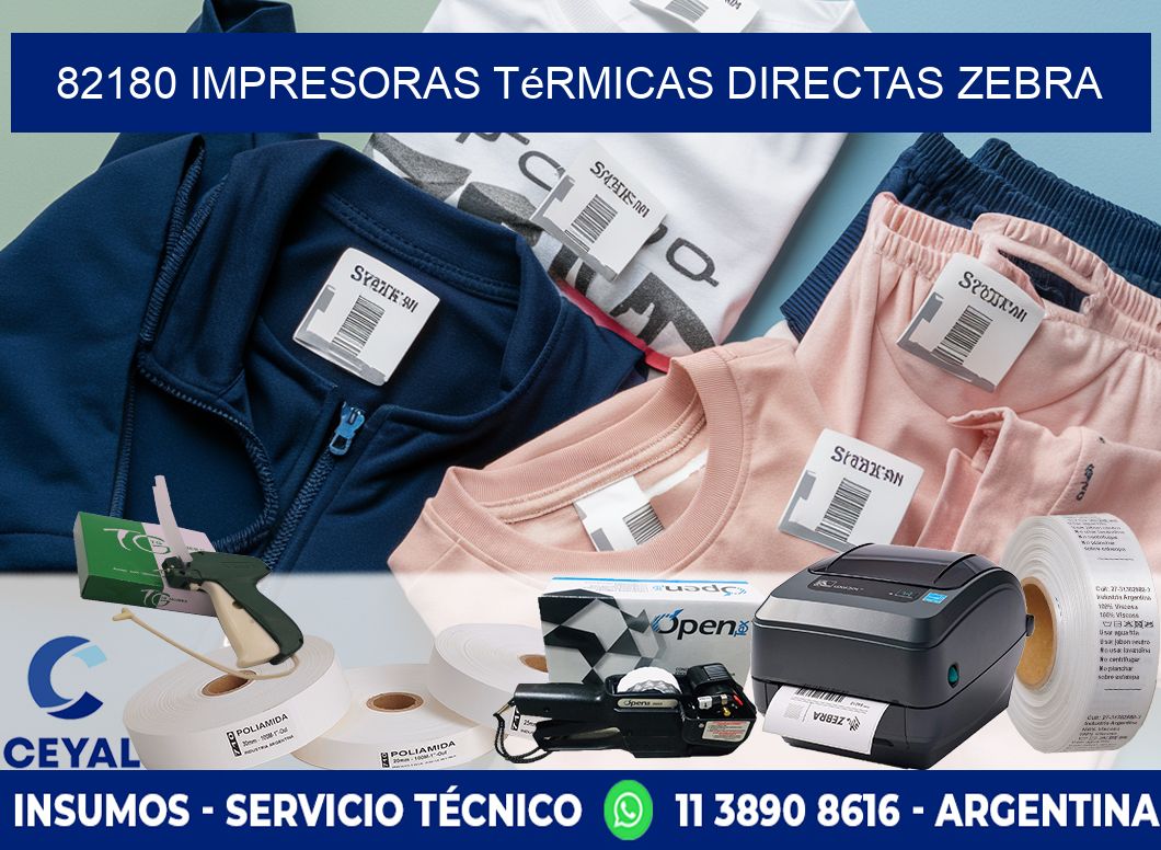 82180 impresoras térmicas directas zebra