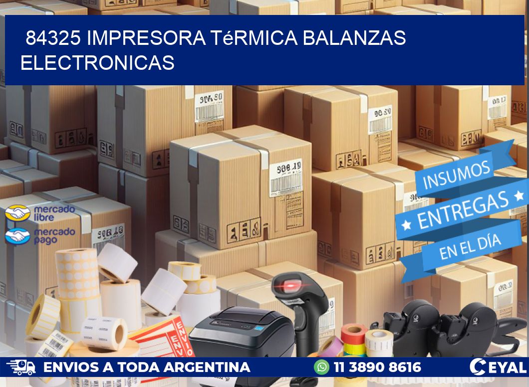 84325 impresora térmica balanzas electronicas