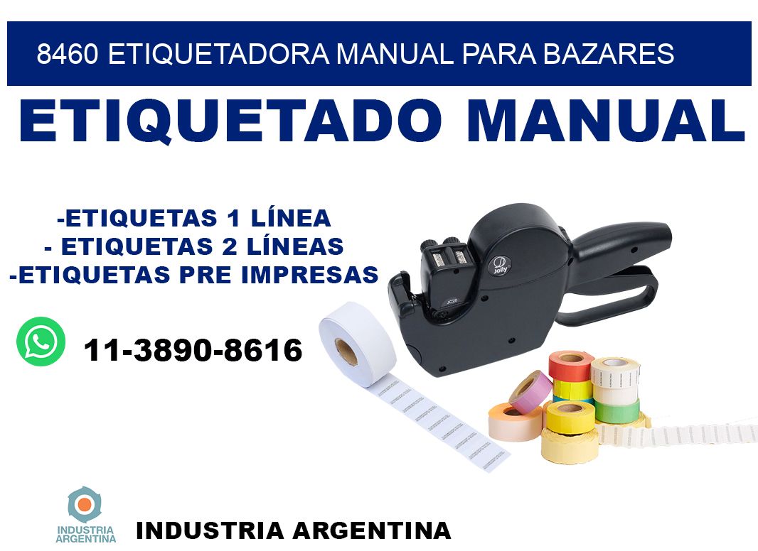 8460 etiquetadora manual para bazares