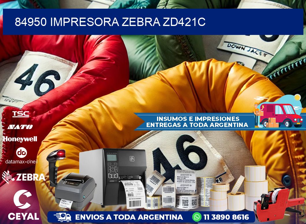 84950 Impresora Zebra zd421c