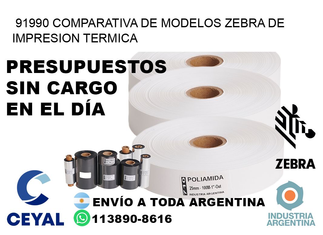 91990 comparativa de modelos zebra de impresion termica