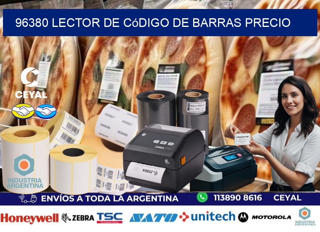 96380 Lector de código de barras precio