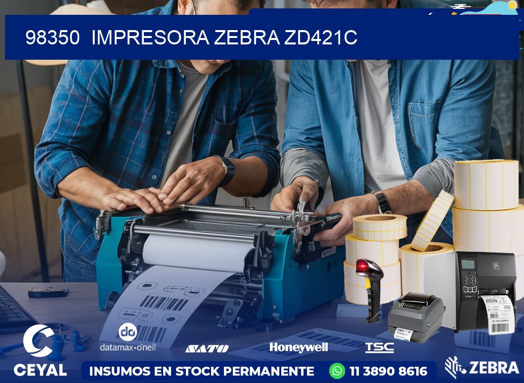 98350  Impresora Zebra zd421c