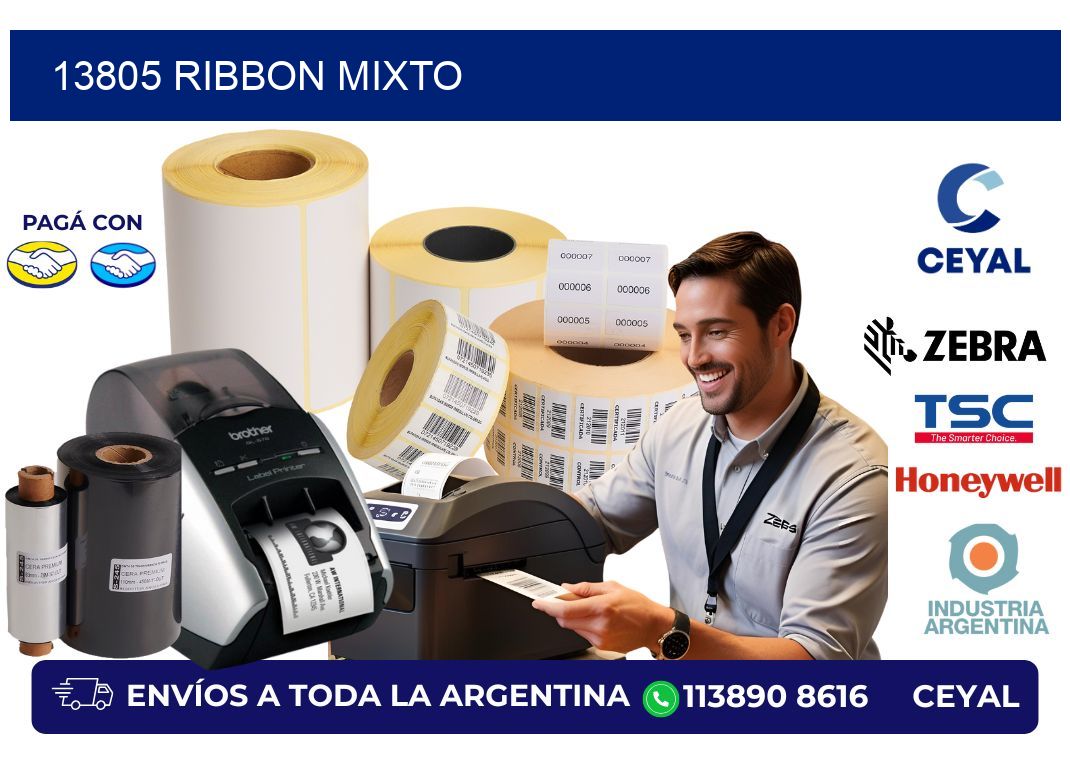 13805 ribbon mixto