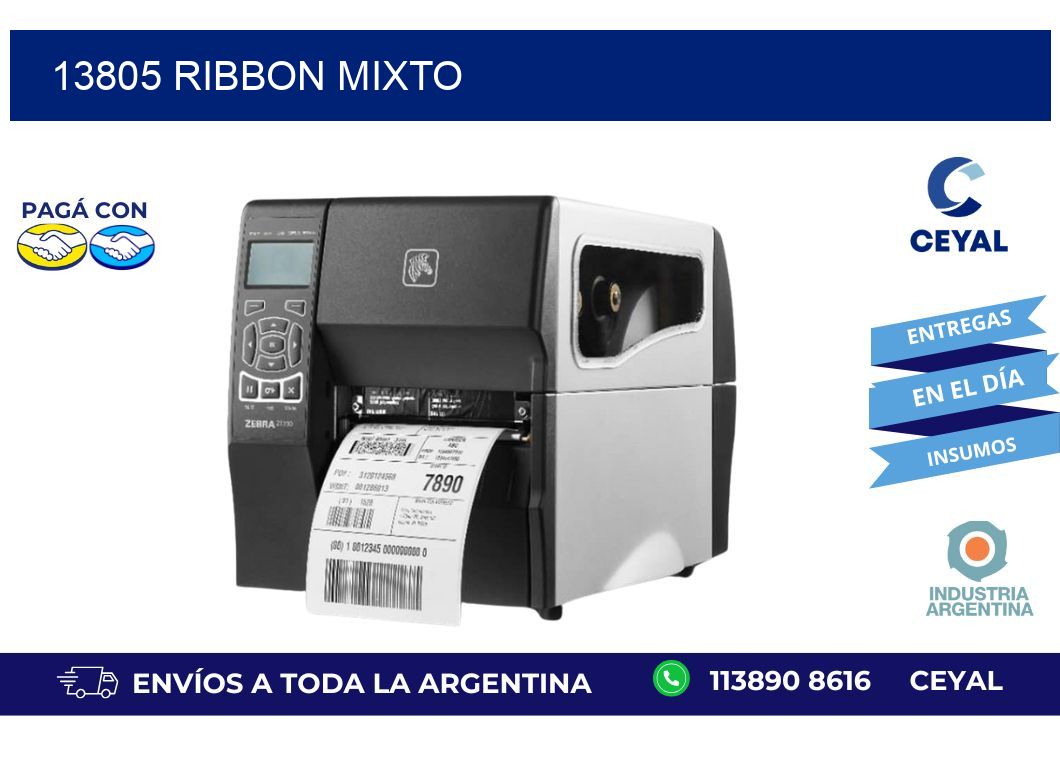 13805 ribbon mixto