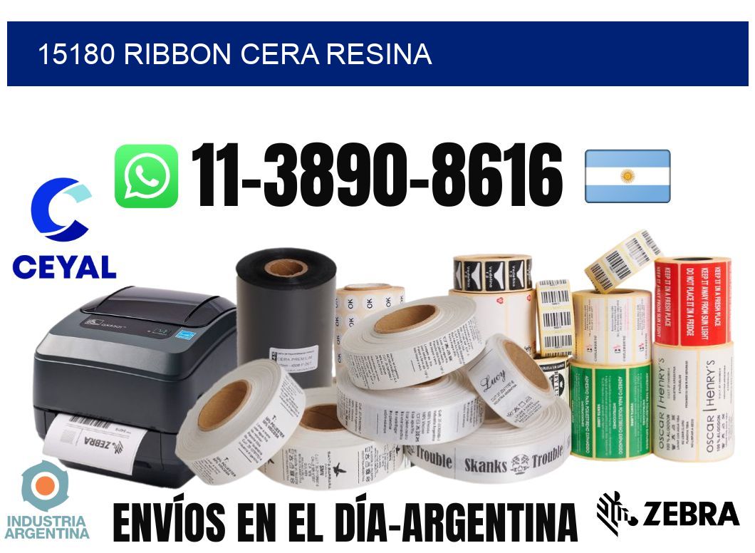 15180 ribbon cera resina